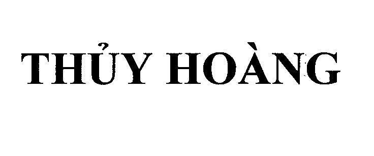 Mẫu nhãn hiệu Thuỷ Hoàng
