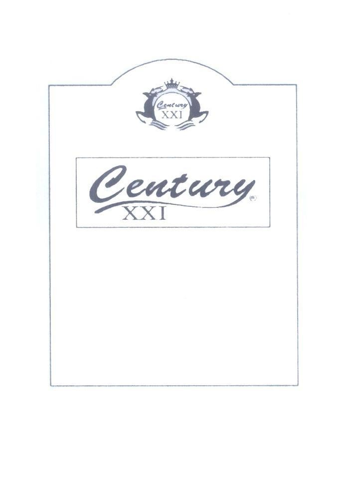 Mẫu nhãn hiệu Century XXI Century XXI