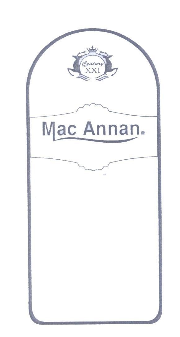 Mẫu nhãn hiệu Century XXI Mac Annan