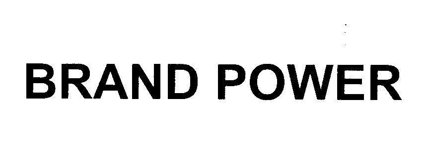 Mẫu nhãn hiệu BRAND POWER