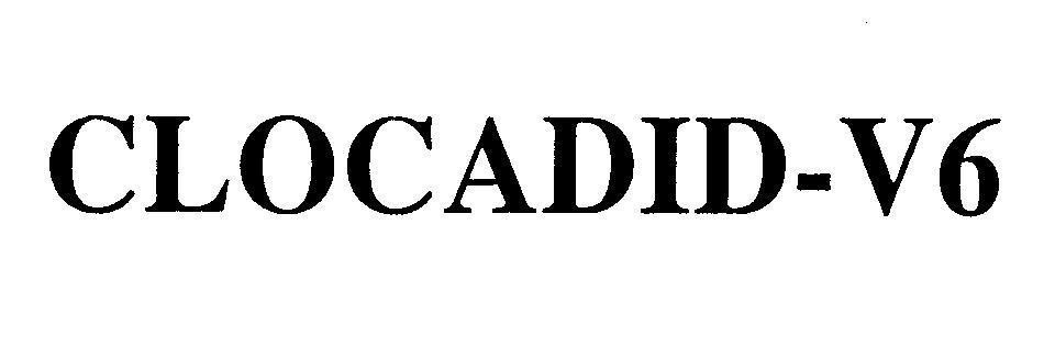 Mẫu nhãn hiệu CLOCADID - V6