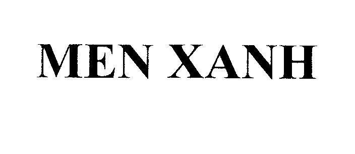 Mẫu nhãn hiệu MEN XANH