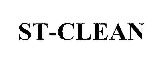 Mẫu nhãn hiệu ST-CLEAN