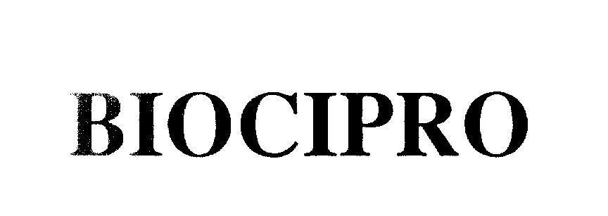 Mẫu nhãn hiệu BIOCIPRO