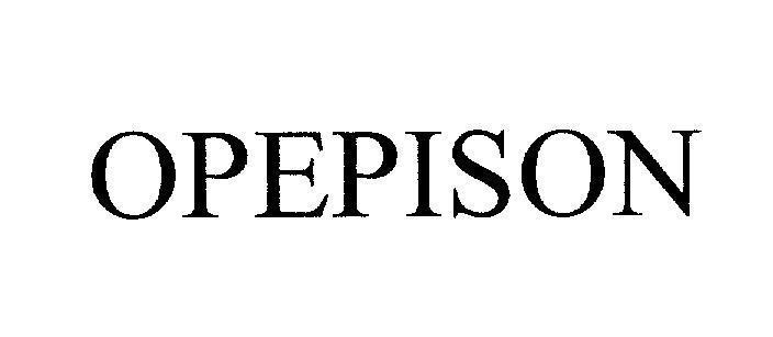 Mẫu nhãn hiệu OPEPISON