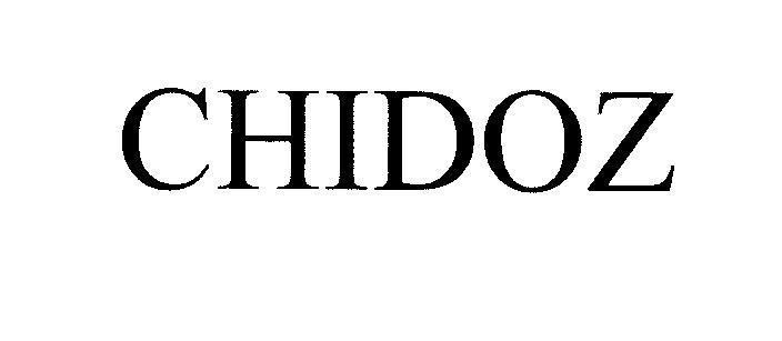 Mẫu nhãn hiệu CHIDOZ