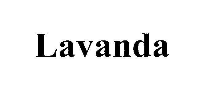 Mẫu nhãn hiệu Lavanda