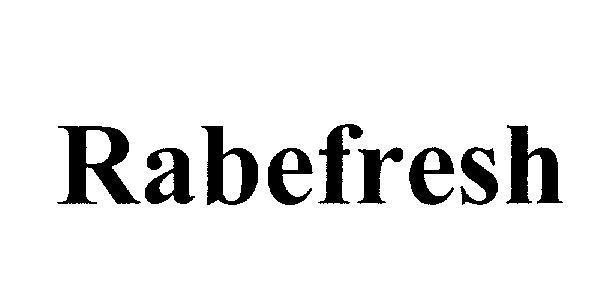 Mẫu nhãn hiệu Rabefresh