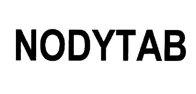 Mẫu nhãn hiệu NODYTAB
