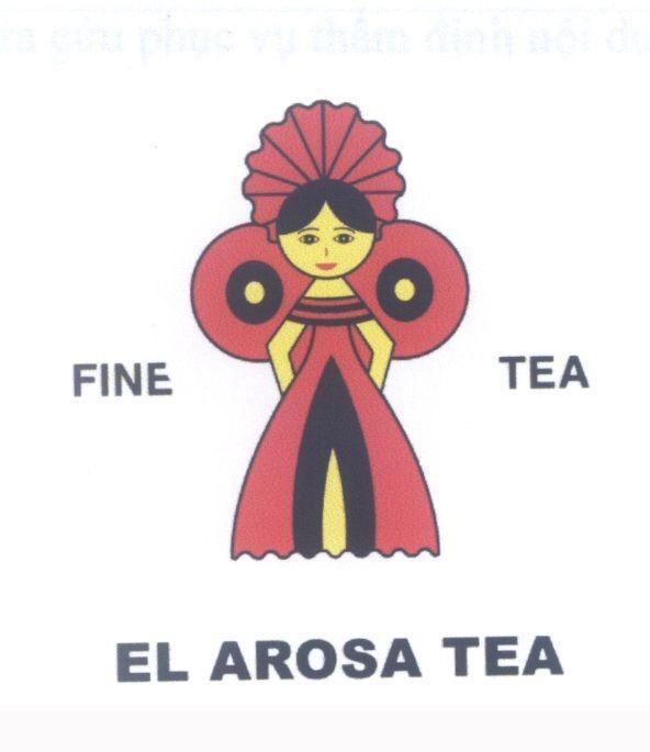 Mẫu nhãn hiệu FINE TEA EL AROSA TEA