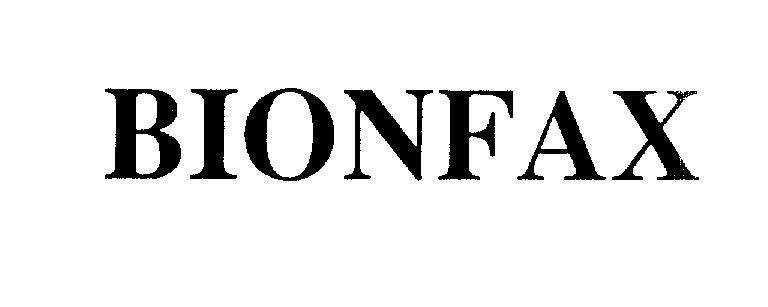 Mẫu nhãn hiệu BIONFAX