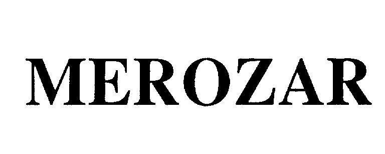 Mẫu nhãn hiệu MEROZAR
