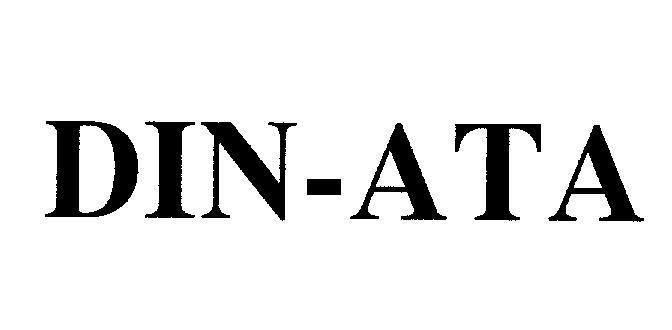Mẫu nhãn hiệu DIN-ATA