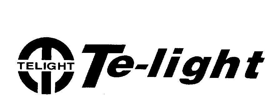 Mẫu nhãn hiệu TELIGHT Te-light T