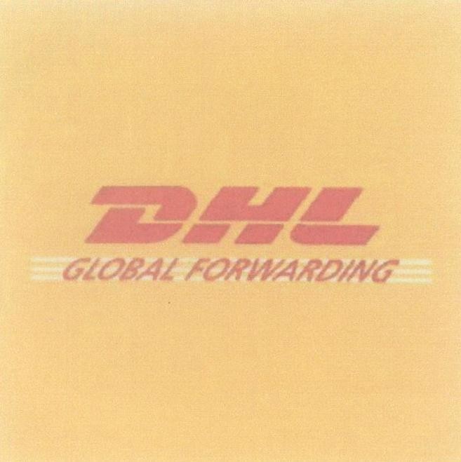 Mẫu nhãn hiệu DHL GLOBAL FORWARDING