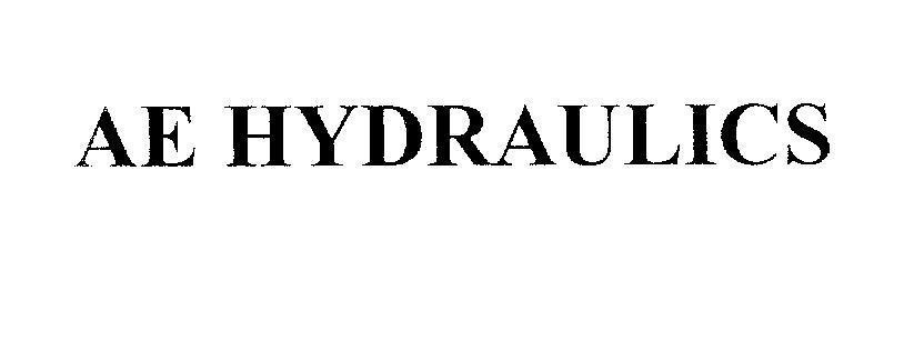 Mẫu nhãn hiệu AE HYDRAULICS