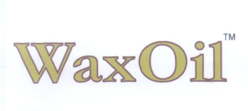 Mẫu nhãn hiệu Wax Oil TM
