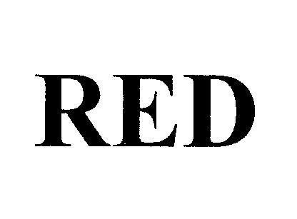 Mẫu nhãn hiệu RED