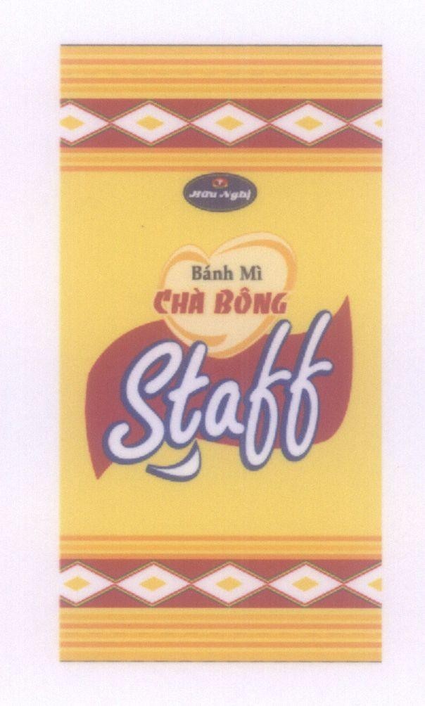 Mẫu nhãn hiệu Hữu Nghị Bánh Mì CHA BONG Staff