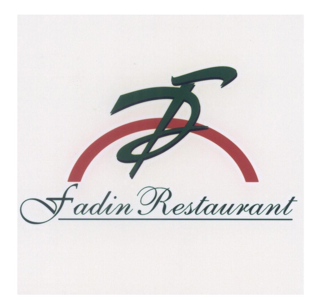 Mẫu nhãn hiệu Fadin Restaurant F D