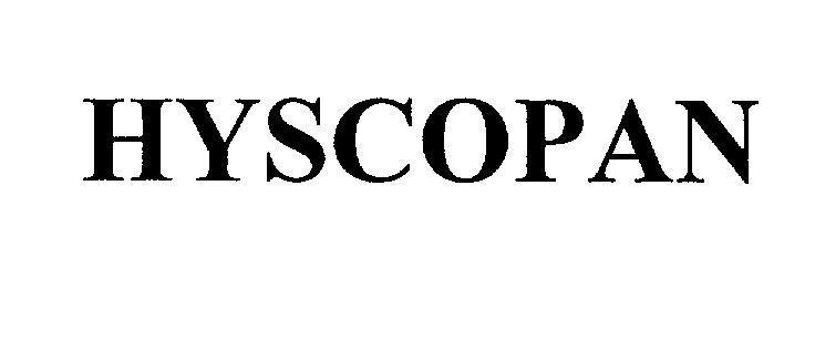 Mẫu nhãn hiệu HYSCOPAN