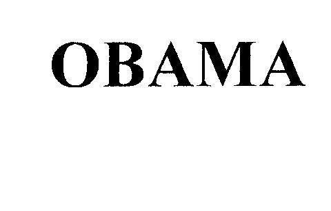Mẫu nhãn hiệu OBAMA