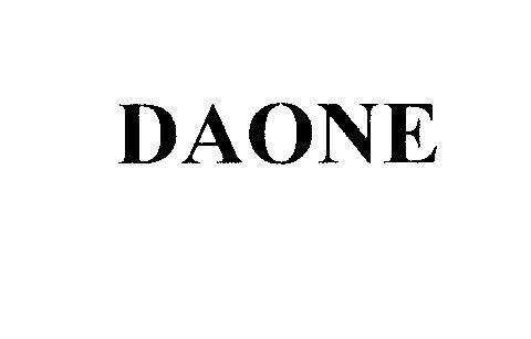 Mẫu nhãn hiệu DAONE