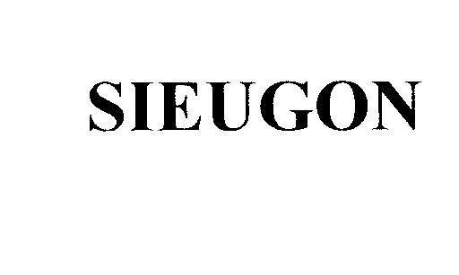 Mẫu nhãn hiệu SIEUGON