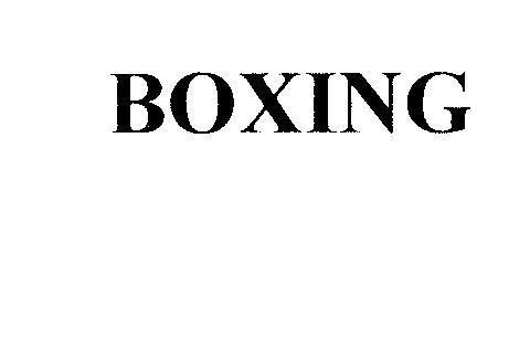 Mẫu nhãn hiệu BOXING
