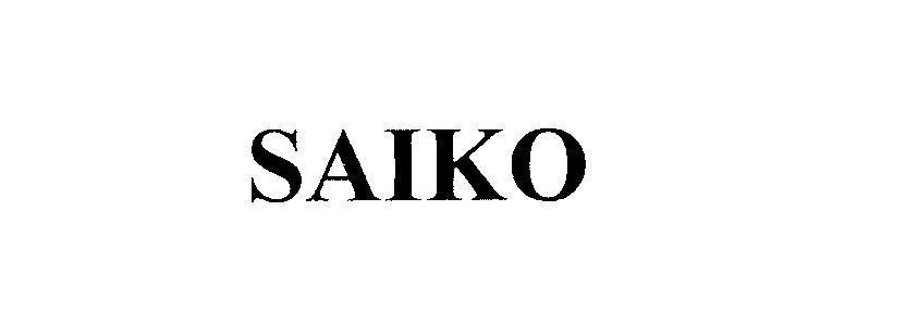 Mẫu nhãn hiệu SAIKO