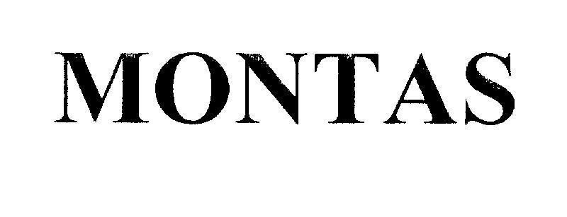 Mẫu nhãn hiệu MONTAS
