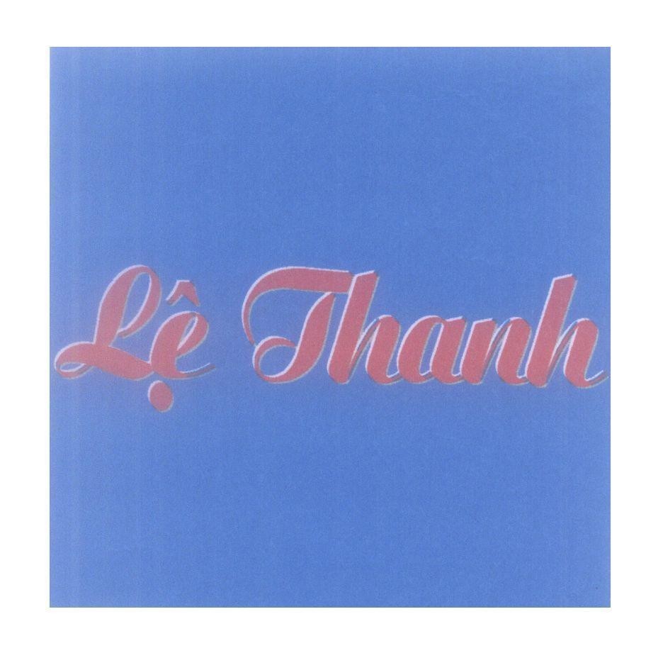 Mẫu nhãn hiệu Lệ Thanh