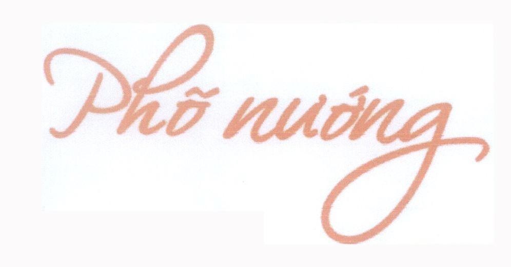 Mẫu nhãn hiệu Phố nướng