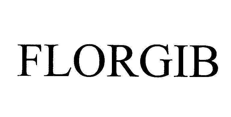 Mẫu nhãn hiệu FLORGIB
