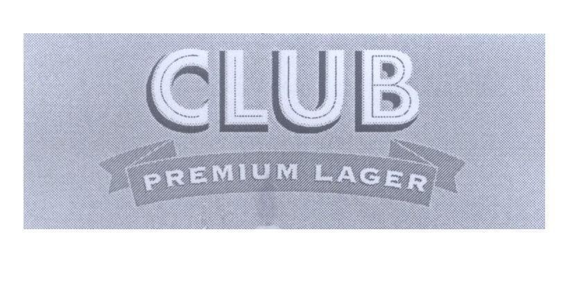 Mẫu nhãn hiệu CLUB PREMIUM LAGER