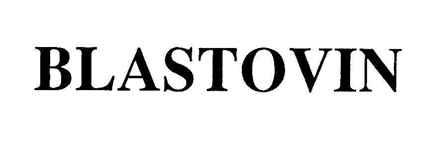 Mẫu nhãn hiệu BLASTOVIN