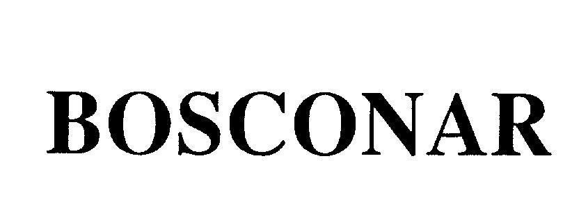 Mẫu nhãn hiệu BOSCONAR