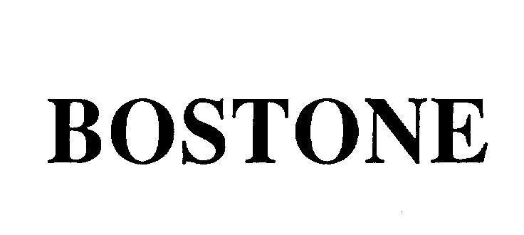 Mẫu nhãn hiệu BOSTONE