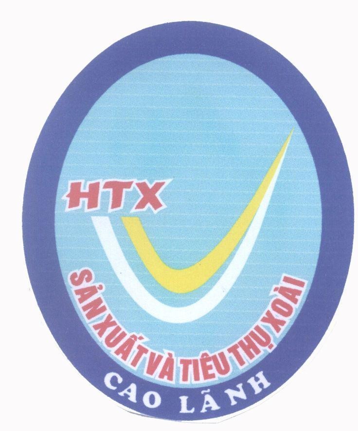 Mẫu nhãn hiệu HTX Sản Xuất Và Tiêu Thụ Xoài Cao Lãnh