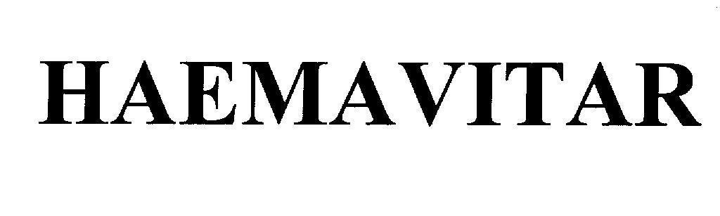 Mẫu nhãn hiệu HAEMAVITAR