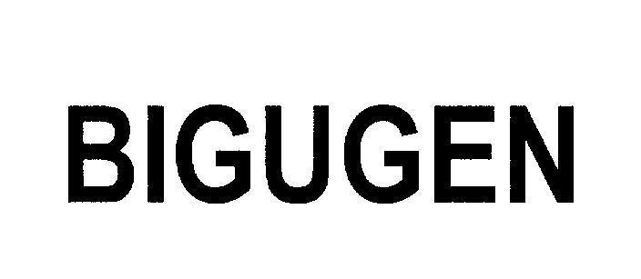 Mẫu nhãn hiệu BIGUGEN
