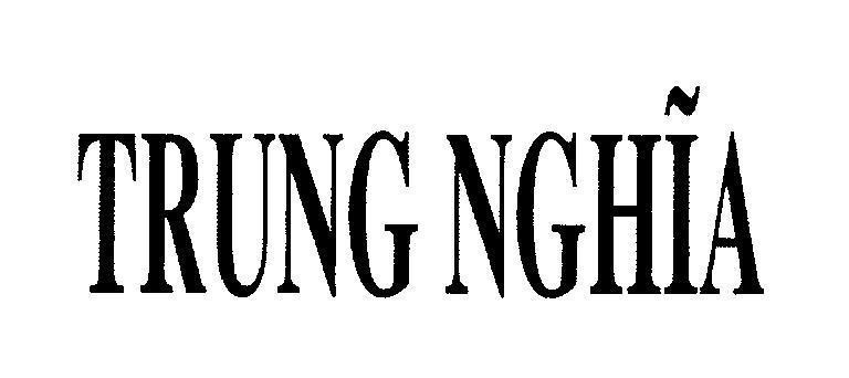 Mẫu nhãn hiệu Trung Nghĩa