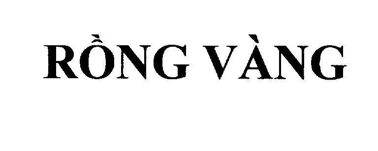 Mẫu nhãn hiệu Rồng Vàng