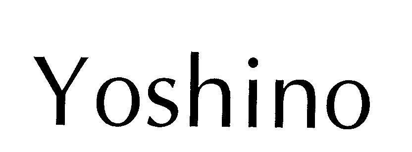 Mẫu nhãn hiệu Yoshino