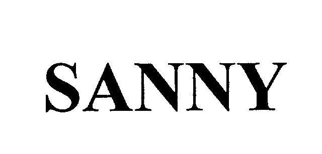 Mẫu nhãn hiệu SANNY