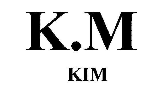 Mẫu nhãn hiệu K.M KIM