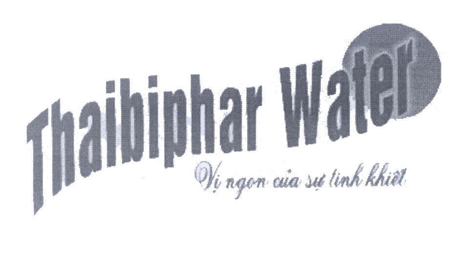 Mẫu nhãn hiệu Thaibiphar Water Vị ngon của sự tinh khiết