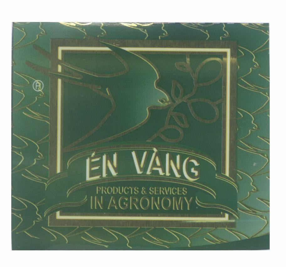 Mẫu nhãn hiệu én Vàng PRODUCTS & SERVICES IN AGRONOMY