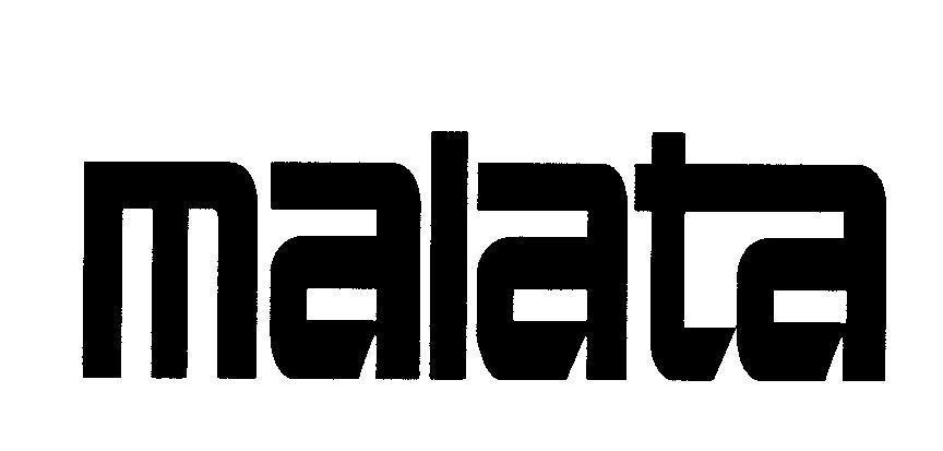 Mẫu nhãn hiệu malata