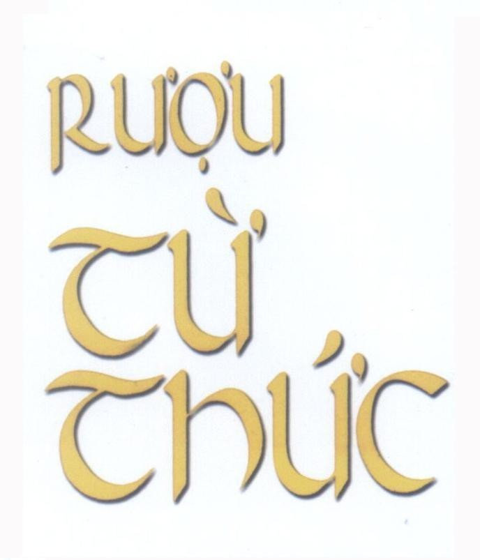 Mẫu nhãn hiệu Rượu Từ Thức